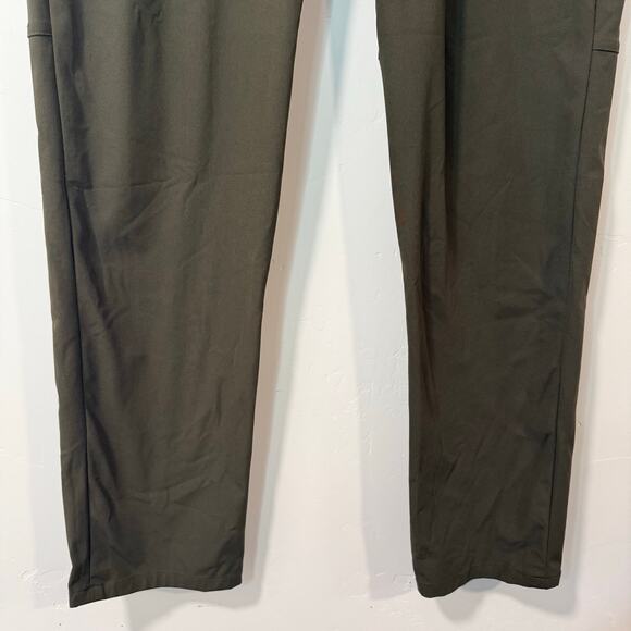 Lululemon Men's ABC Pant Classic Warpstreme Dark Olive Green 32 Dress Commuter - Picture 4 of 9